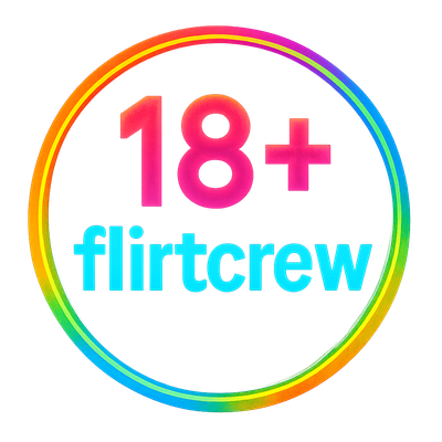 FLIRTCREW dating app preview on smartphone
